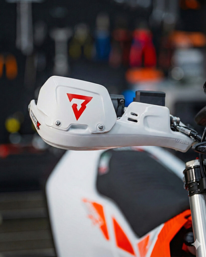 Factory Rally Handguards (WHITE) – Rebel X Sports Srl