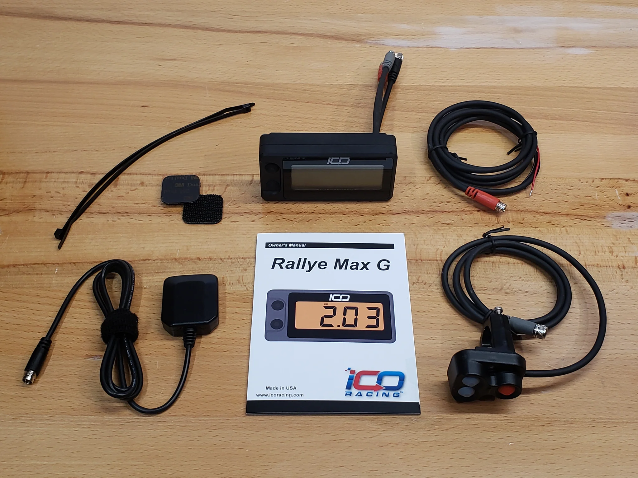 New ICO Tripmaster Rallye MAX-G